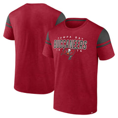 Tampa Bay Buccaneers Old School Play Slub T-Shirt Red - Fanatics
