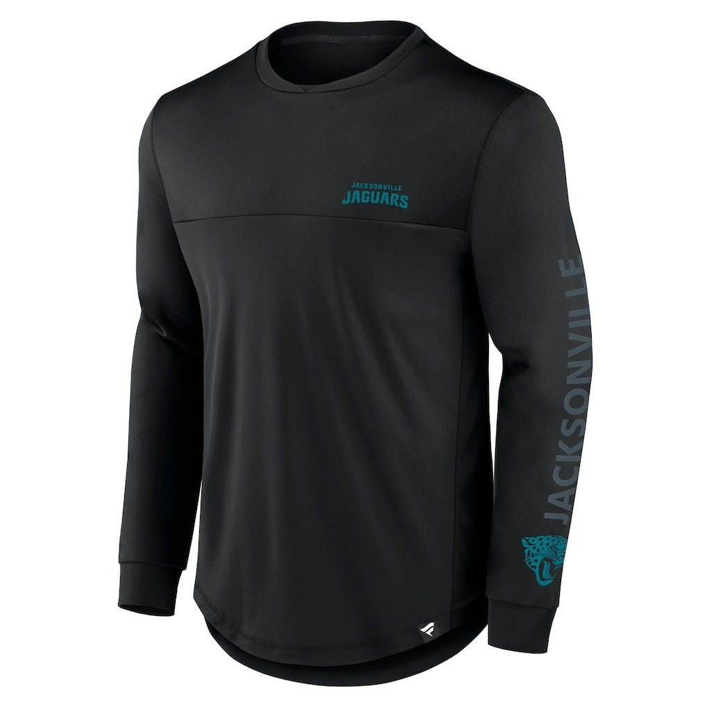 Jacksonville Jaguars Blackout Long Sleeve T-Shirt Black - Fanatics