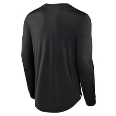 Cincinnati Bengals Blackout Long Sleeve T-Shirt Black - Fanatics