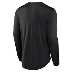 Cleveland Browns Blackout Long Sleeve T-Shirt Black - Fanatics