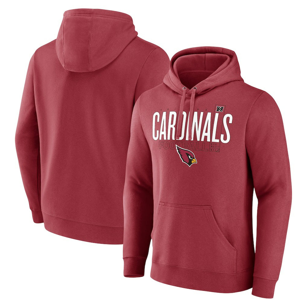 Arizona Cardinals Pylon Outline Pullover Hoodie Cardinal - Fanatics