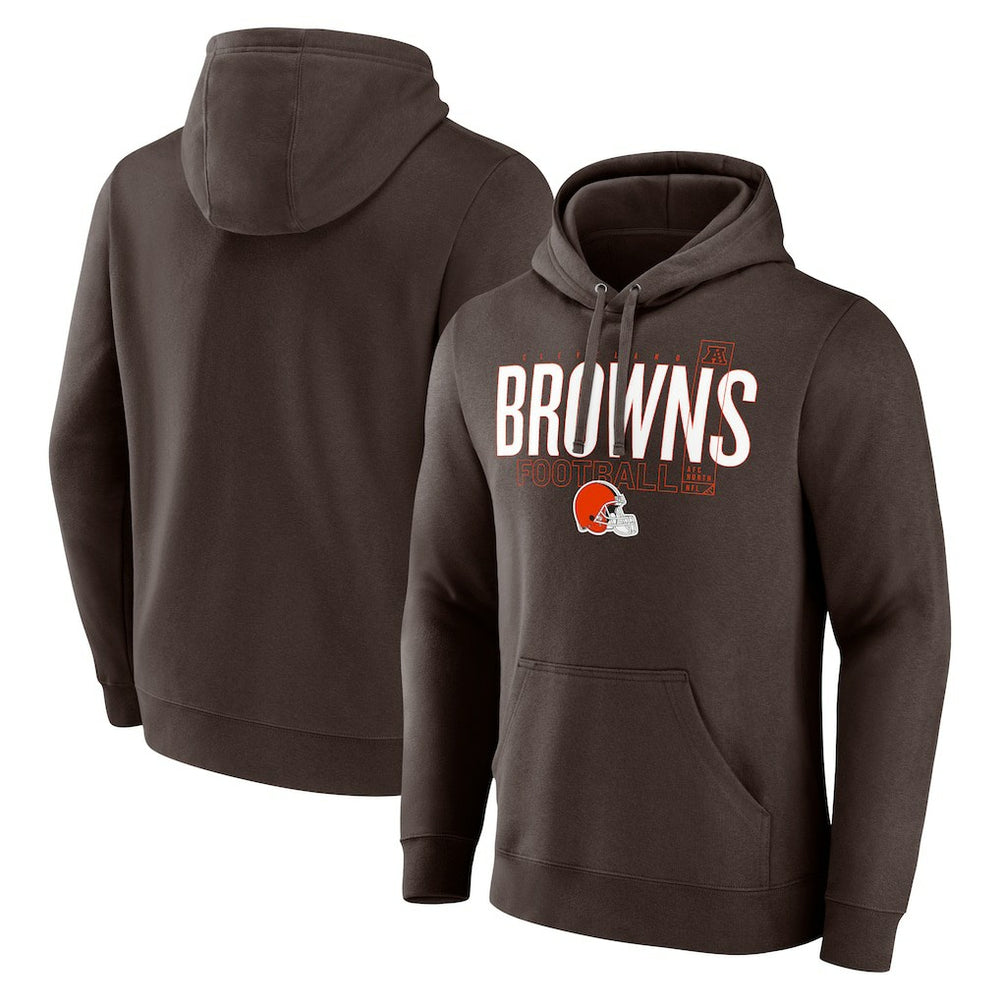 Cleveland Browns Pylon Outline Pullover Hoodie Brown - Fanatics