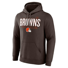 Cleveland Browns Pylon Outline Pullover Hoodie Brown - Fanatics