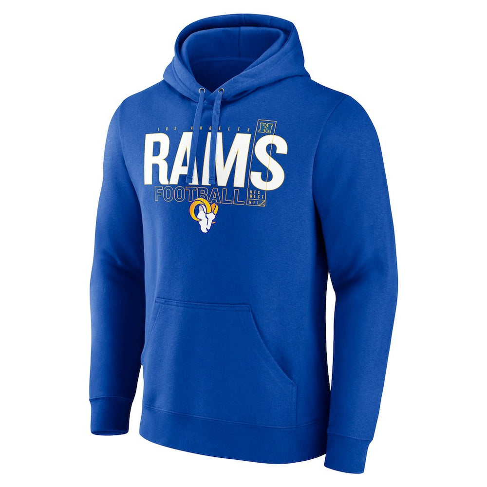 Los Angeles Rams Pylon Outline Pullover Hoodie Royal - Fanatics