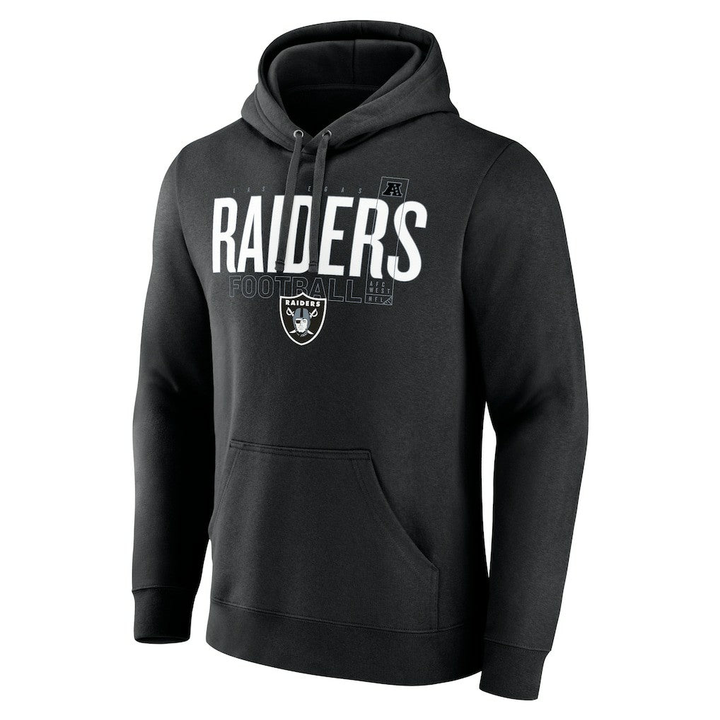 Las Vegas Raiders Pylon Outline Pullover Hoodie Black - Fanatics