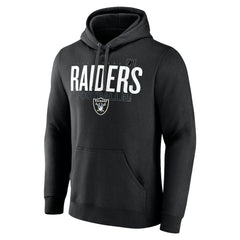 Las Vegas Raiders Pylon Outline Pullover Hoodie Black - Fanatics