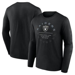 Las Vegas Raiders Stat Sheet Long Sleeve T-Shirt Black - Fanatics