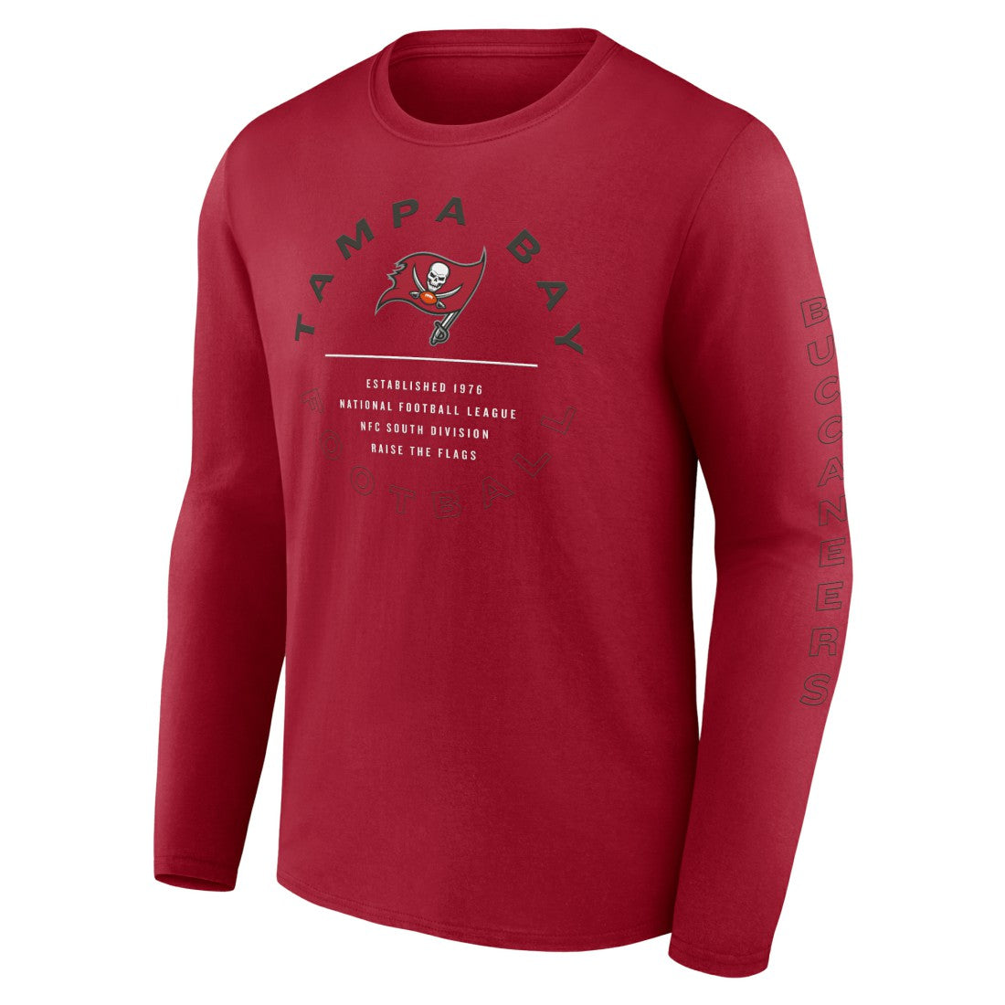 Tampa Bay Buccaneers Stat Sheet Long Sleeve T-Shirt Red - Fanatics