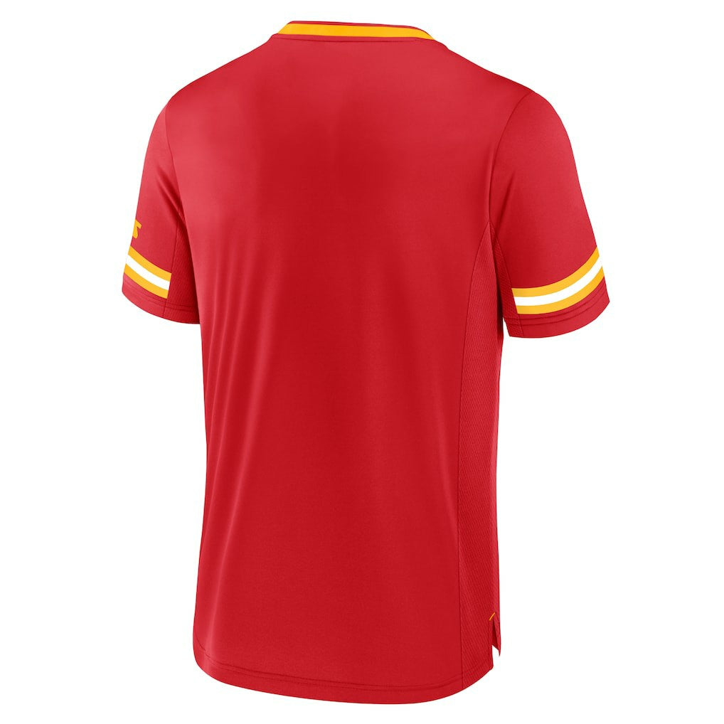Kansas City Chiefs Stripe Stacking T-Shirt Red - Fanatics