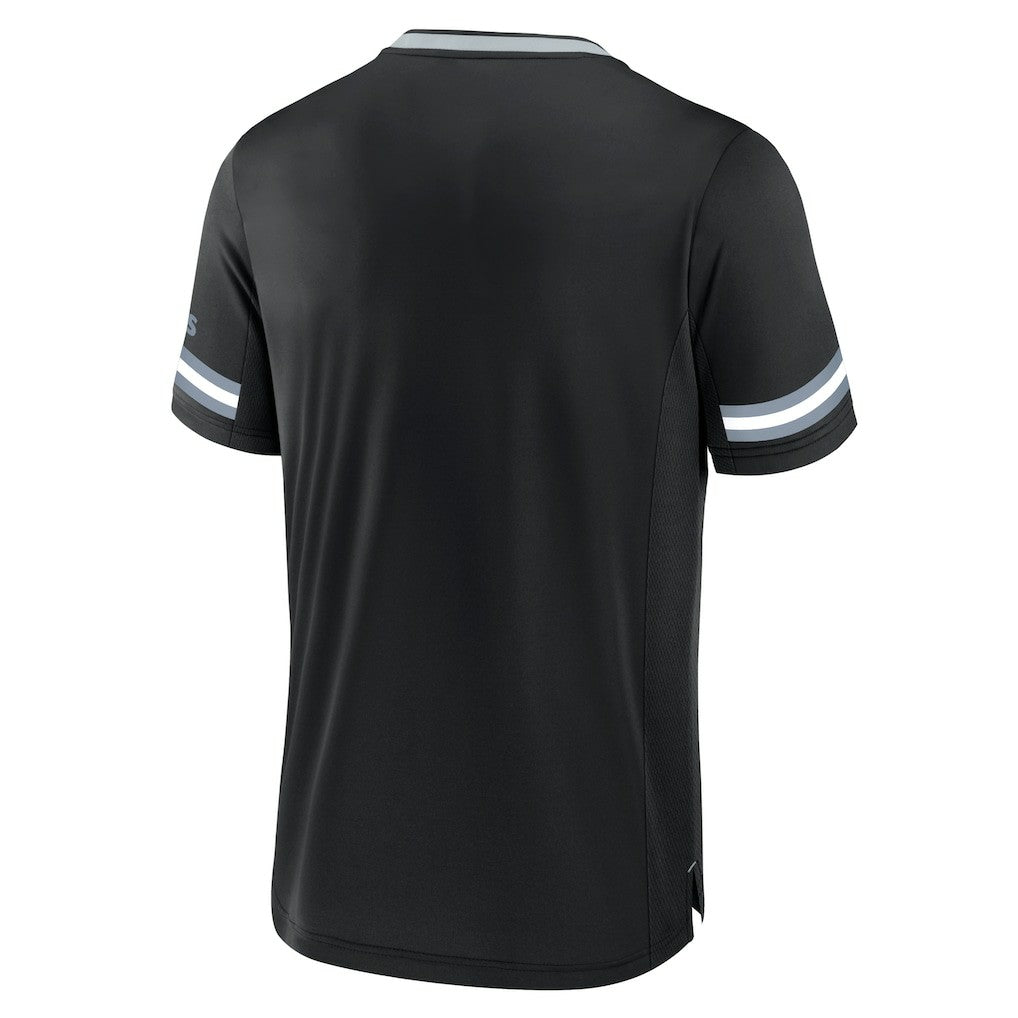 Las Vegas Raiders Stripe Stacking T-Shirt Black - Fanatics