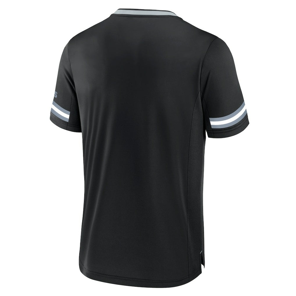 Las Vegas Raiders Stripe Stacking T-Shirt Black - Fanatics