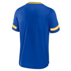 Los Angeles Rams Stripe Stacking T-Shirt Royal - Fanatics