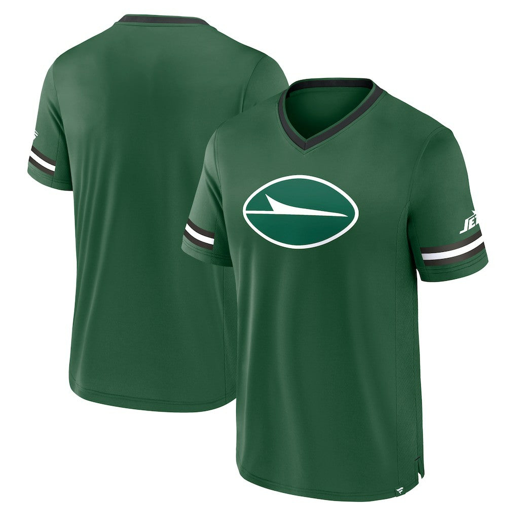 New York Jets Stripe Stacking T-Shirt Green - Fanatics