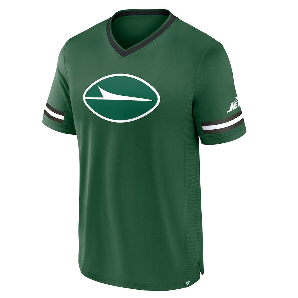 New York Jets Stripe Stacking T-Shirt Green - Fanatics