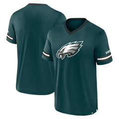 Philadelphia Eagles Stripe Stacking T-Shirt Midnight Green - Fanatics