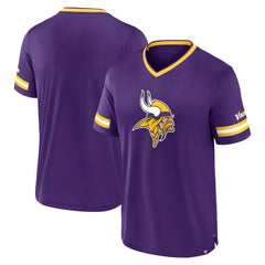 Minnesota Vikings Stripe Stacking T-Shirt Purple - Fanatics