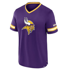 Minnesota Vikings Stripe Stacking T-Shirt Purple - Fanatics