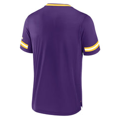 Minnesota Vikings Stripe Stacking T-Shirt Purple - Fanatics