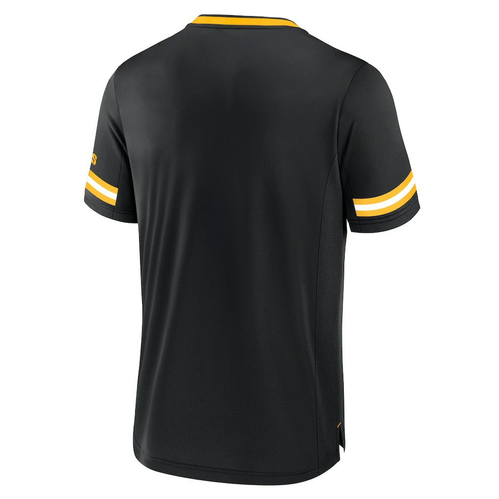 Pittsburgh Steelers Stripe Stacking T-Shirt Black - Fanatics