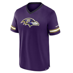 Baltimore Ravens Stripe Stacking T-Shirt Purple - Fanatics