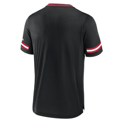 Atlanta Falcons Stripe Stacking T-Shirt Black - Fanatics