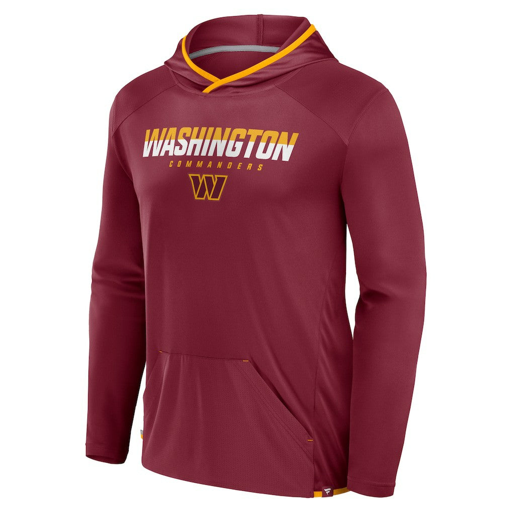 Washington Commanders Transitional Defender Hoodie Long Sleeve T-Shirt Burgundy - Fanatics