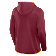 Washington Commanders Transitional Defender Hoodie Long Sleeve T-Shirt Burgundy - Fanatics