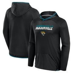 Jacksonville Jaguars Transitional Defender Hoodie Long Sleeve T-Shirt Black - Fanatics