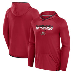 San Francisco 49ers Transitional Defender Hoodie Long Sleeve T-Shirt Scarlet - Fanatics