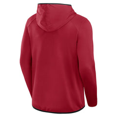 San Francisco 49ers Transitional Defender Hoodie Long Sleeve T-Shirt Scarlet - Fanatics