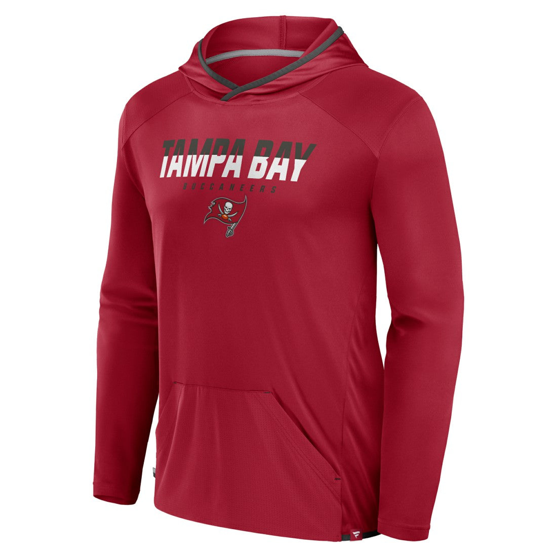 Tampa Bay Buccaneers Transitional Defender Hoodie Long Sleeve T-Shirt Red - Fanatics