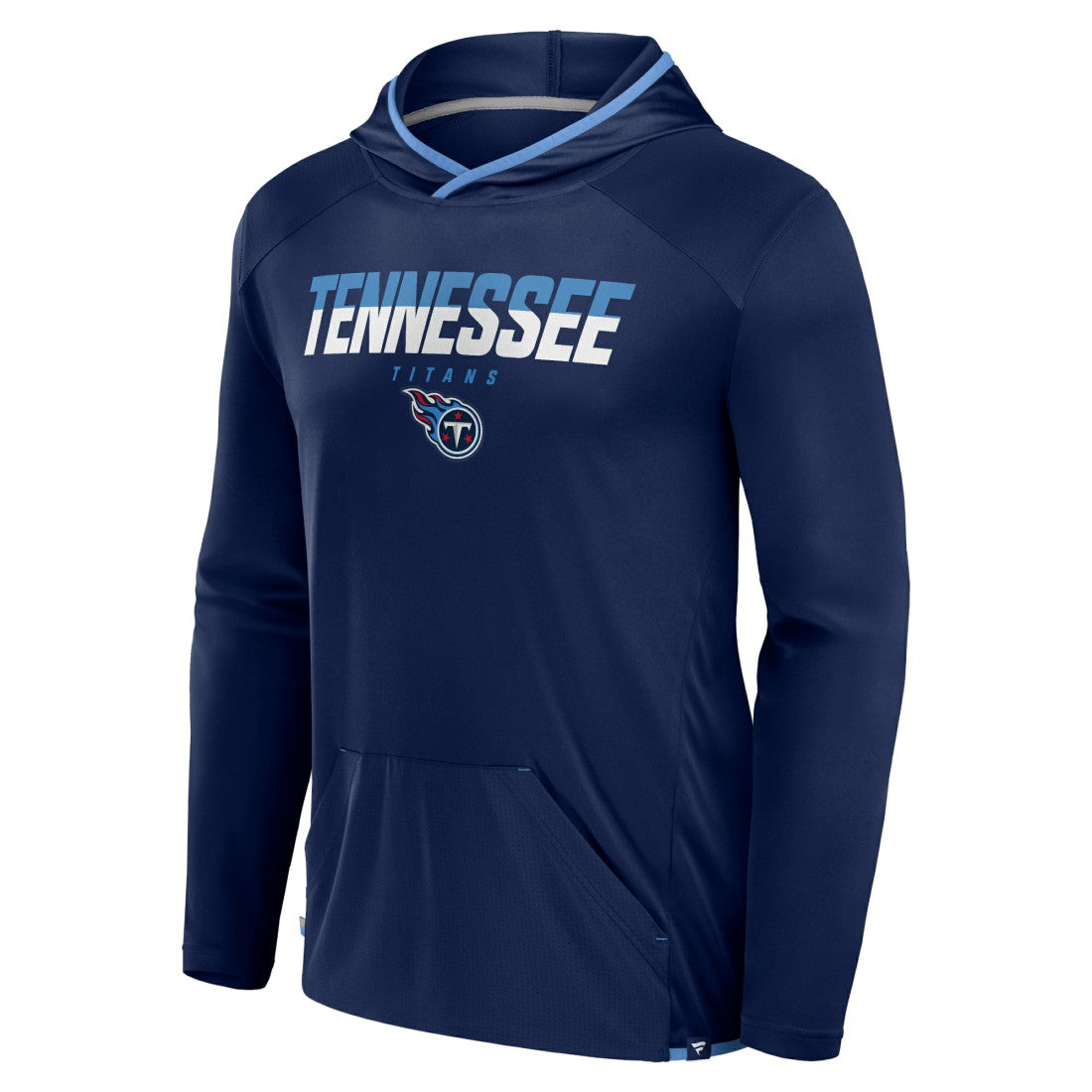Tennessee Titans Transitional Defender Hoodie Long Sleeve T-Shirt Navy - Fanatics
