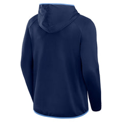 Tennessee Titans Transitional Defender Hoodie Long Sleeve T-Shirt Navy - Fanatics
