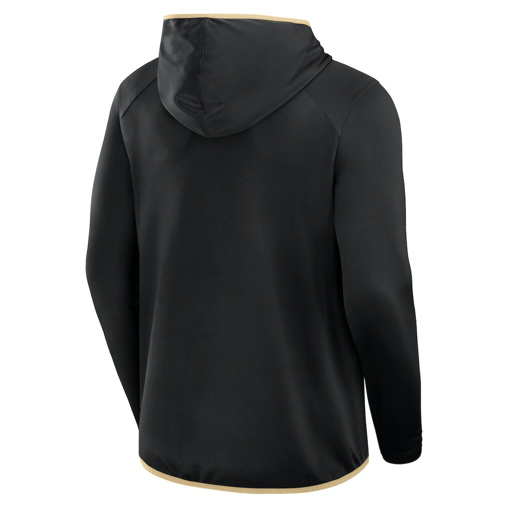 New Orleans Saints Transitional Defender Hoodie Long Sleeve T-Shirt Black - Fanatics