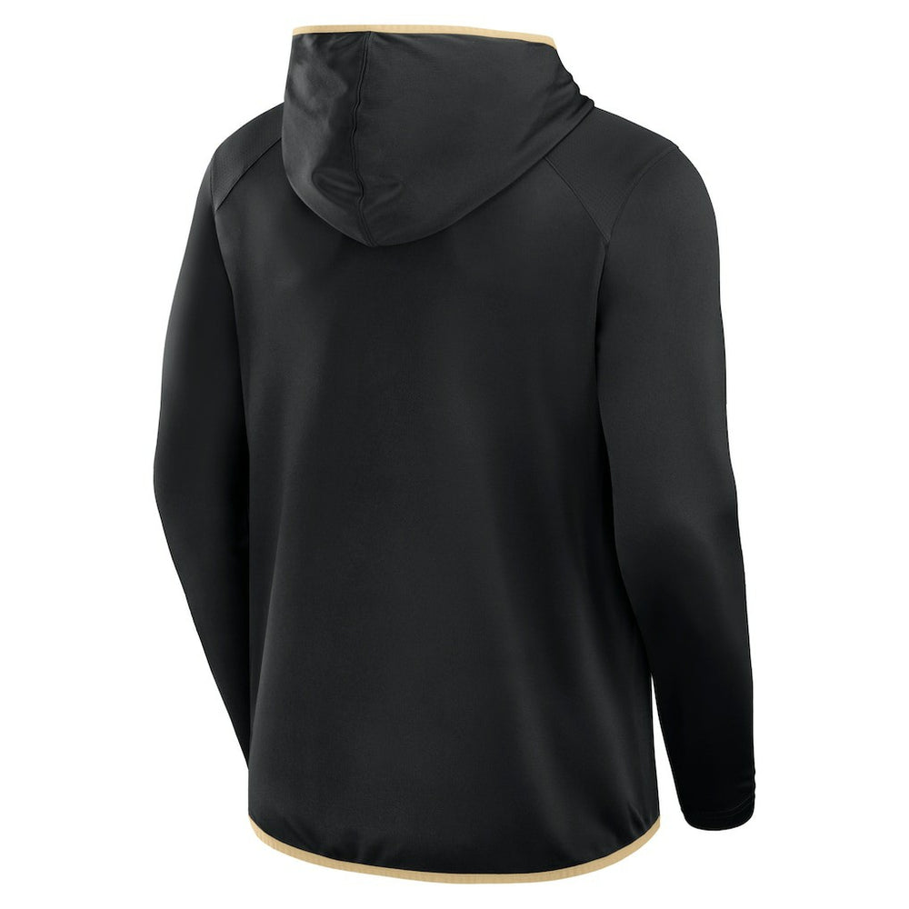 New Orleans Saints Transitional Defender Hoodie Long Sleeve T-Shirt Black - Fanatics