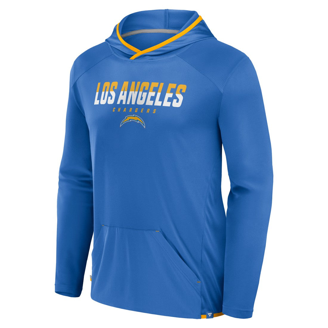 Los Angeles Chargers Transitional Defender Hoodie Long Sleeve T-Shirt Powder Blue - Fanatics