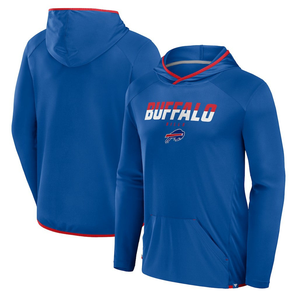 Buffalo Bills Transitional Defender Hoodie Long Sleeve T-Shirt Royal - Fanatics
