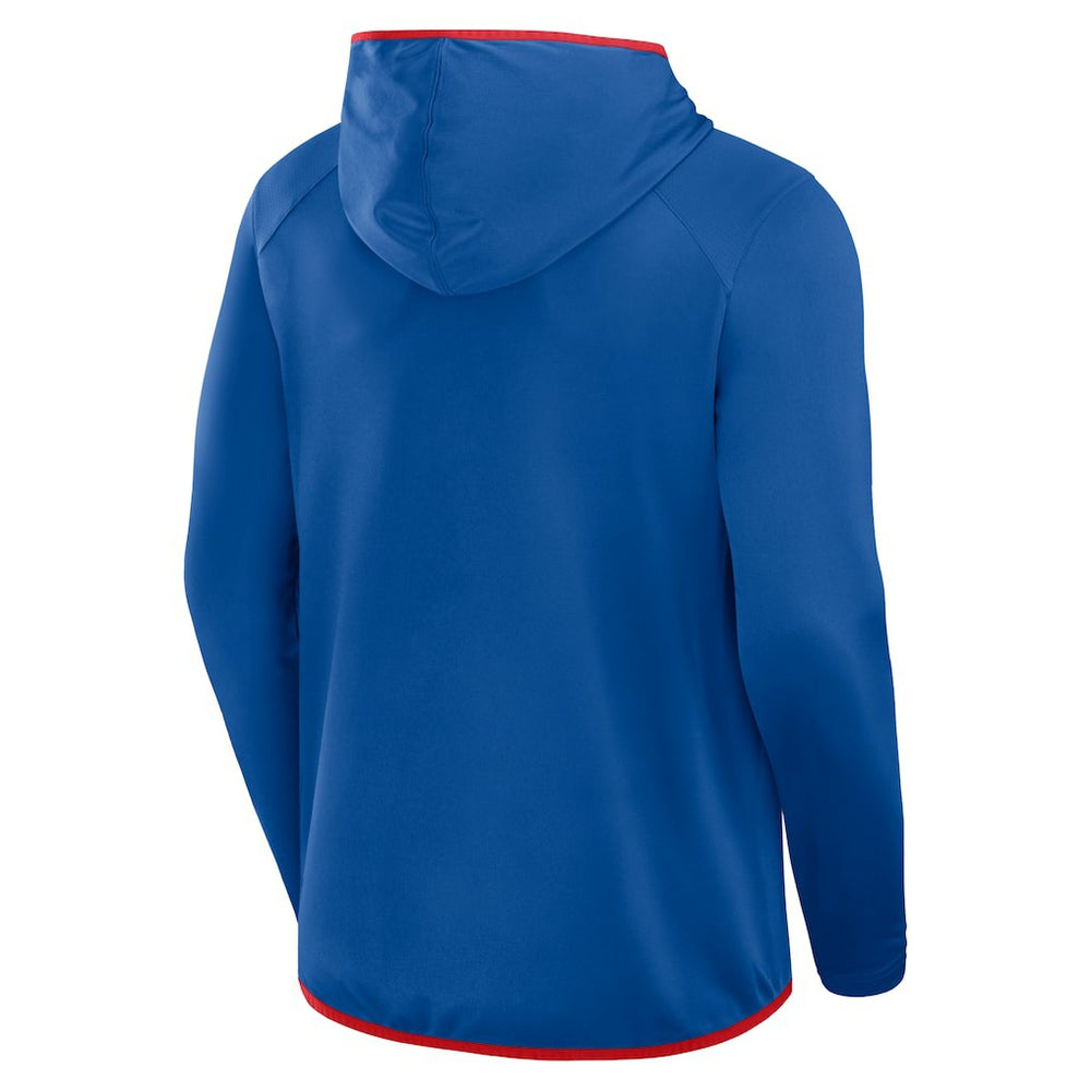 Buffalo Bills Transitional Defender Hoodie Long Sleeve T-Shirt Royal - Fanatics