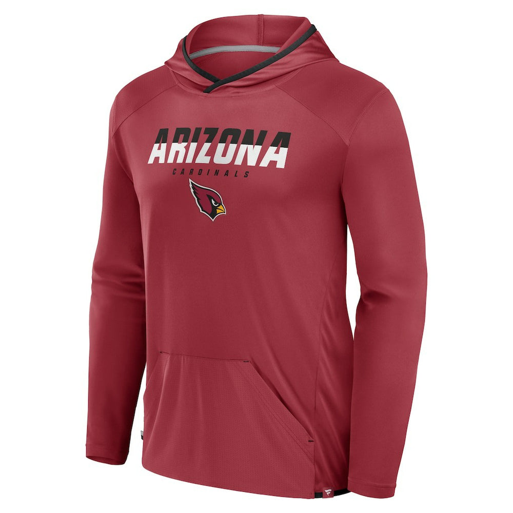 Arizona Cardinals Transitional Defender Hoodie Long Sleeve T-Shirt Cardinal - Fanatics