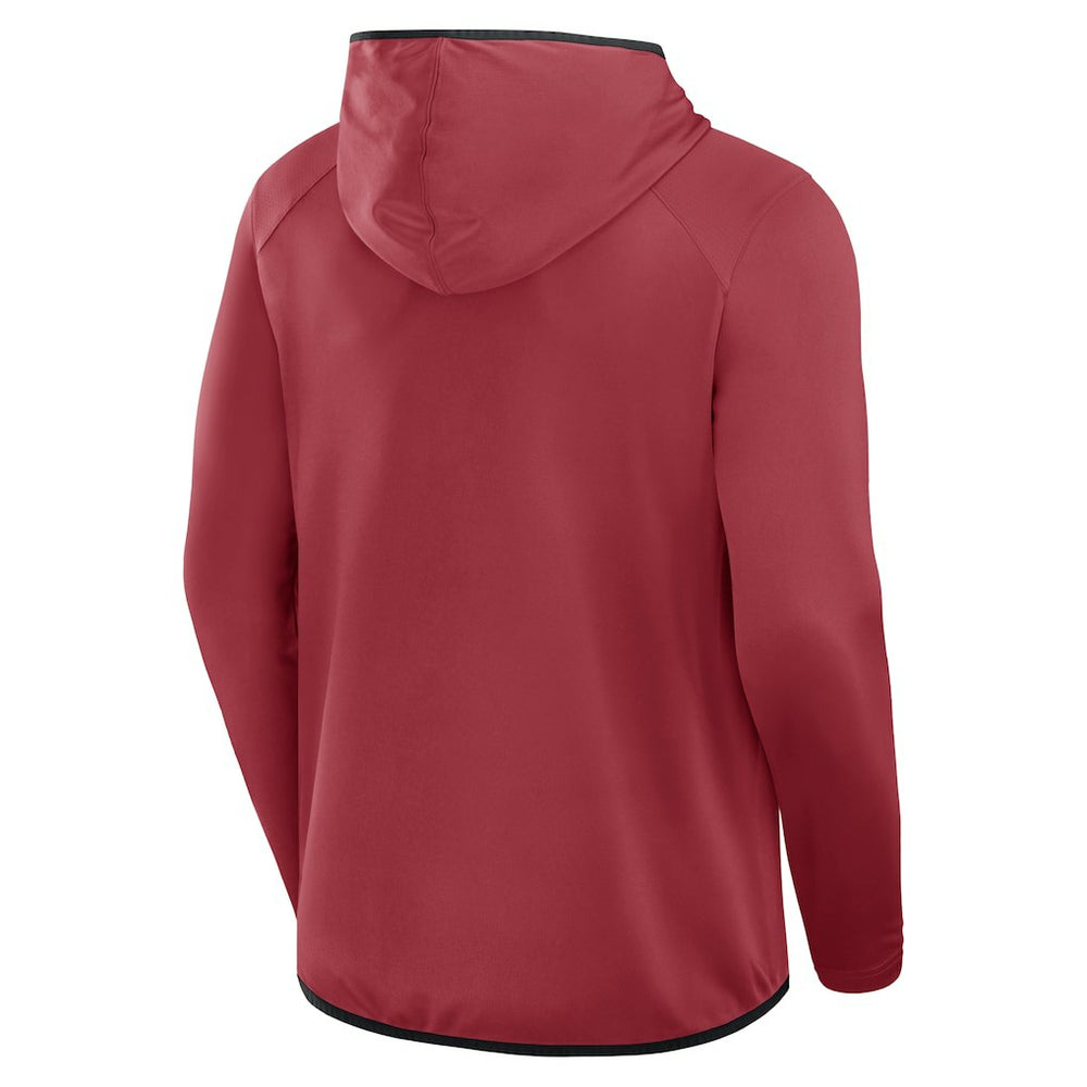 Arizona Cardinals Transitional Defender Hoodie Long Sleeve T-Shirt Cardinal - Fanatics