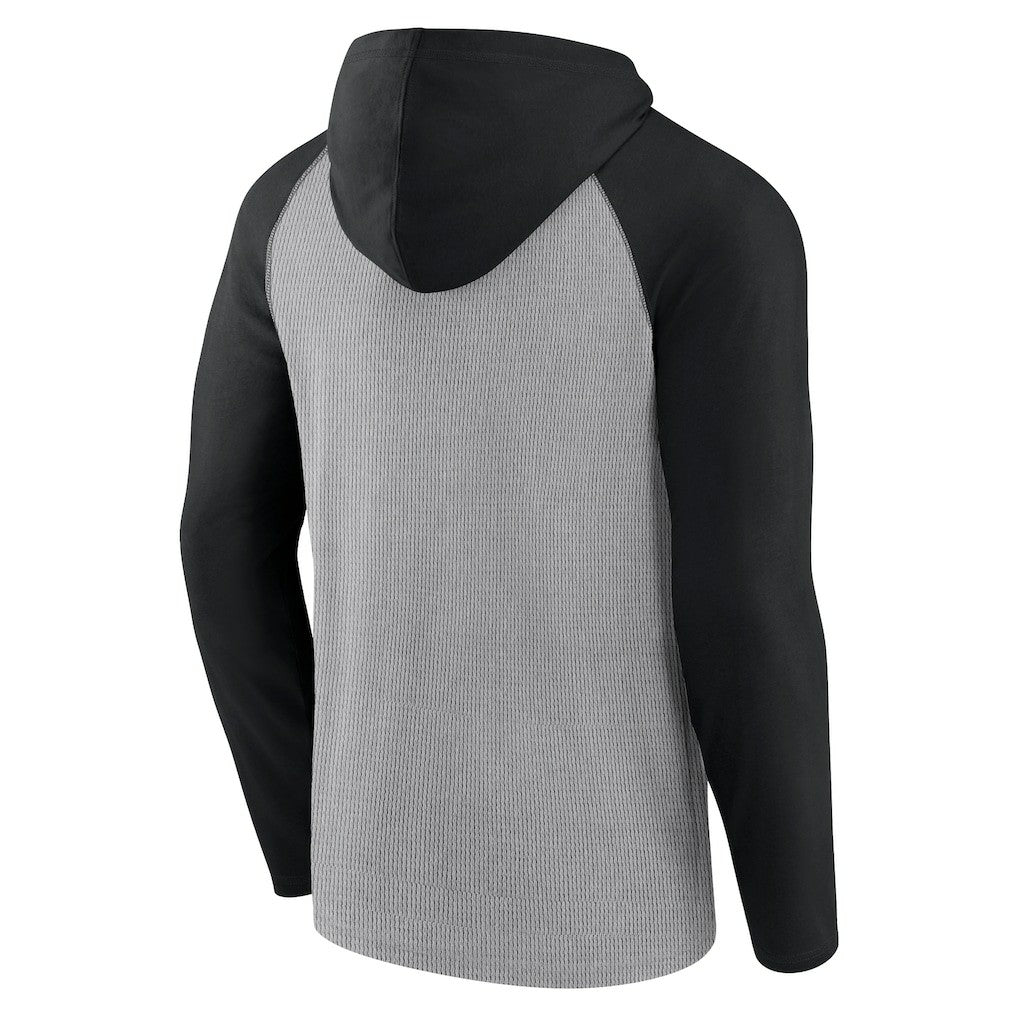 Jacksonville Jaguars Under Center Long Sleeve Hoodie T-Shirt Gray/Black - Fanatics