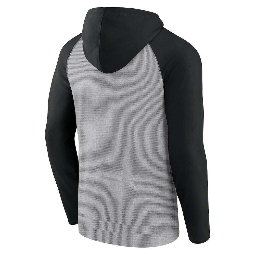 Jacksonville Jaguars Under Center Long Sleeve Hoodie T-Shirt Gray/Black - Fanatics