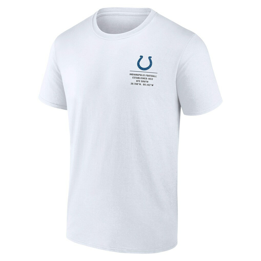 Indianapolis Colts Repeat Stats T-Shirt White - Fanatics