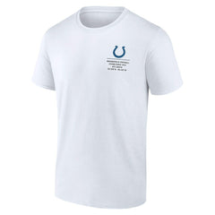 Indianapolis Colts Repeat Stats T-Shirt White - Fanatics