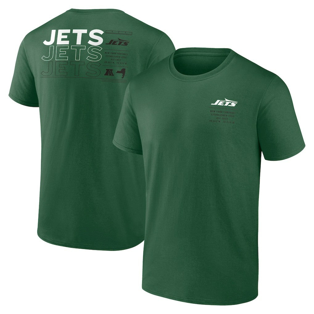 New York Jets Repeat Stats T-Shirt Green - Fanatics