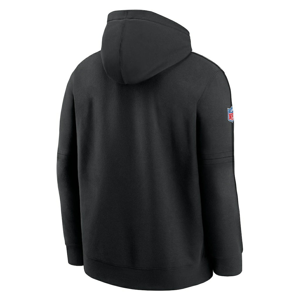 Miami Dolphins 2024 NFL Crucial Catch Club Pullover Hoodie Black - Nike