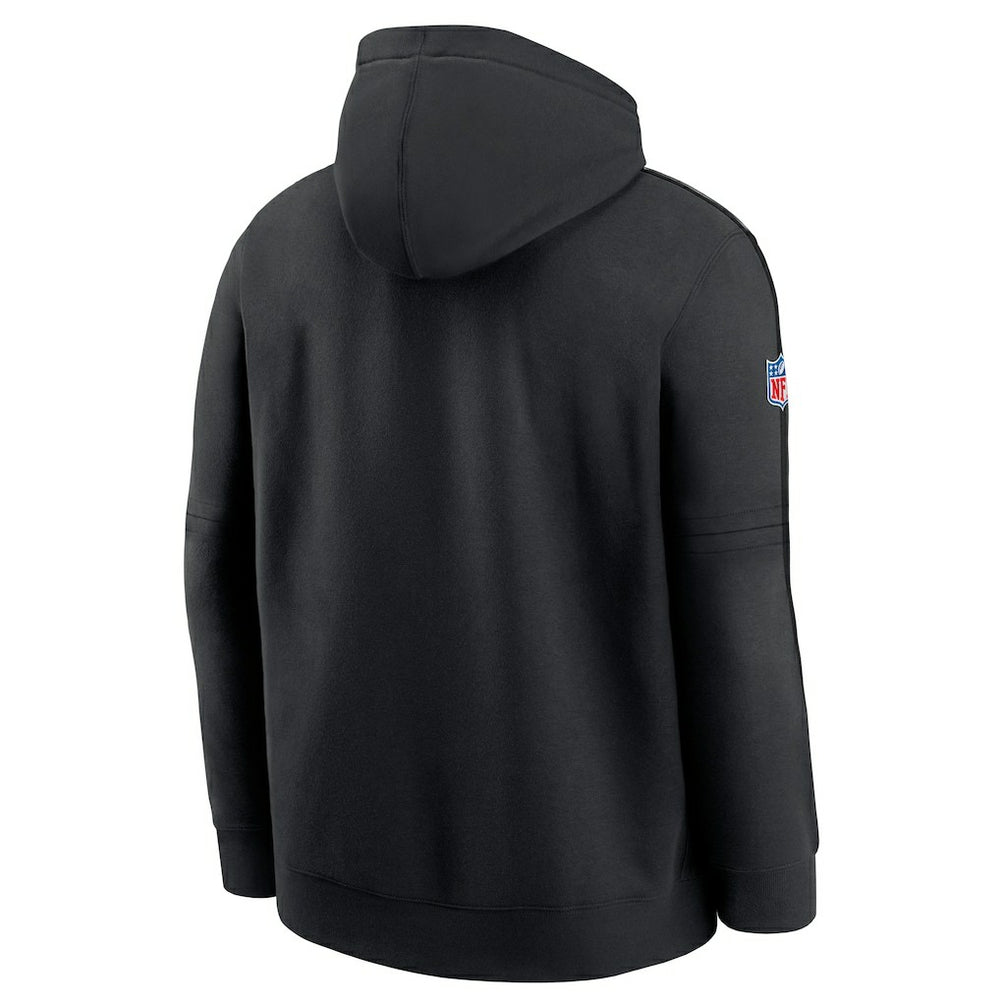 San Francisco 49ers 2024 NFL Crucial Catch Big & Tall Club Pullover Hoodie Black - Nike