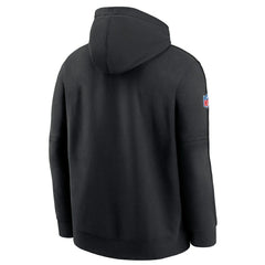 San Francisco 49ers 2024 NFL Crucial Catch Big & Tall Club Pullover Hoodie Black - Nike