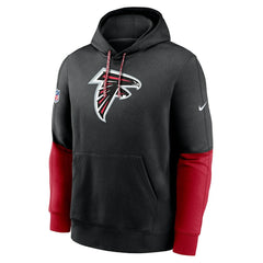 Atlanta Falcons 2024 Sideline Club Pullover Hoodie Black - Nike