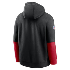 Atlanta Falcons 2024 Sideline Club Pullover Hoodie Black - Nike